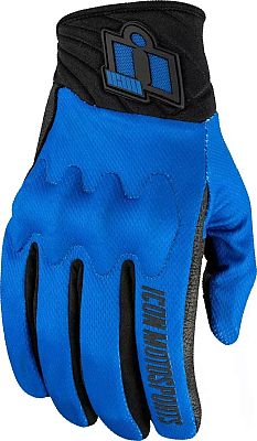 Icon Anthem 3, Handschuhe - Blau/Schwarz - M von Icon