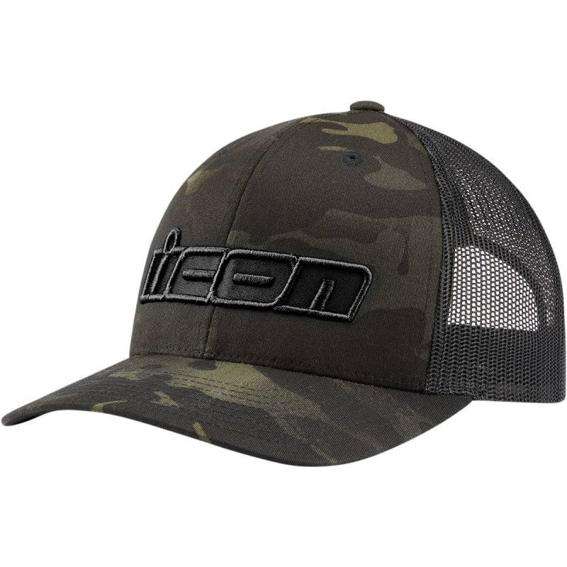 Icon Cap Mc Punch Bk Camo von Icon