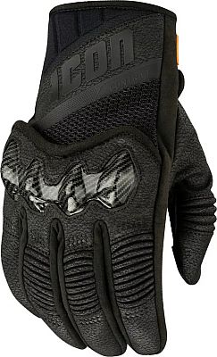 Icon Contra 3, Handschuhe - Schwarz - XXL von Icon