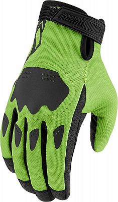 Icon Hooligan CE, Handschuhe - Neon-Grün/Schwarz - 3XL von Icon