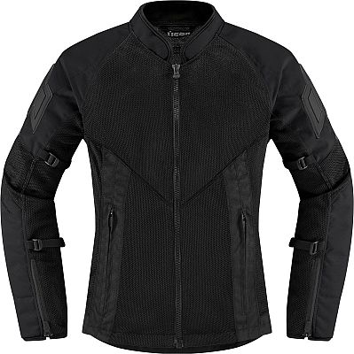 Icon Mesh AF, Textiljacke Damen - Schwarz - XS von Icon