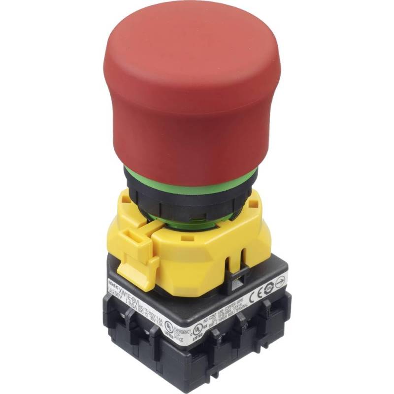 Idec XW1E-BV4TG04MFR Not-Aus-Schalter 250 V 3 A 4 Öffner IP65 1 St. von Idec