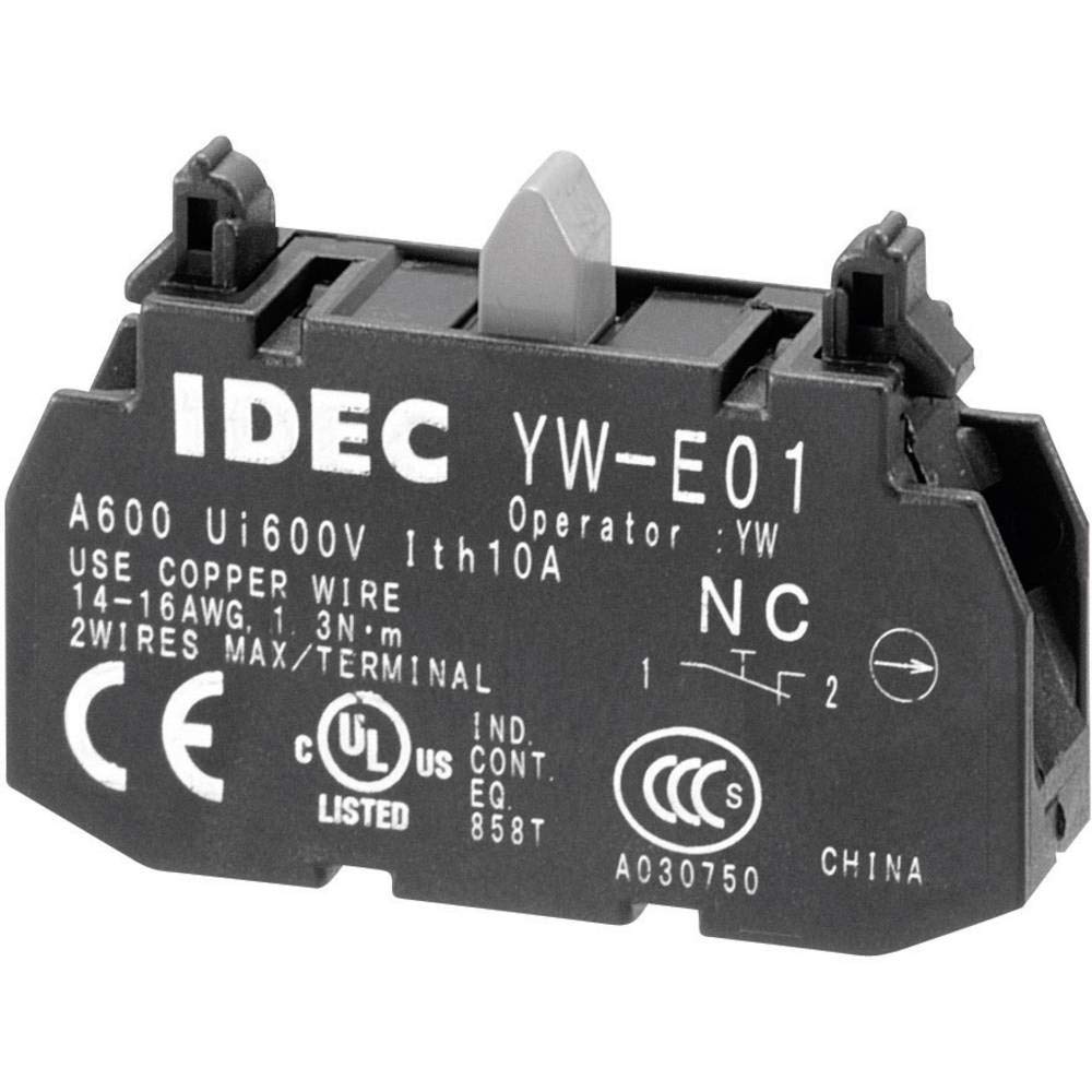 Idec YW-E10 Kontaktelement 1 Schließer tastend 240 V/AC 1 St. Idec YW-E10 Kontaktelement 1 Schließer tastend 240 V/AC 1 St. von Idec