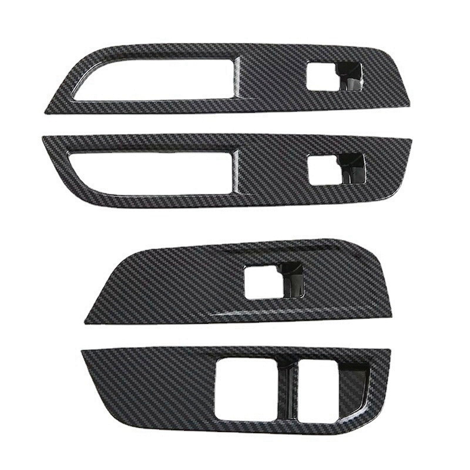 Illkjasfc Fit Für MG4 EVMulan 2022-2024 ABS Carbon Faser Tür Armlehne Fenster Glas Lift SwitchsPanel Abdeckung Trim Innen Formteile Illkjasfc Fit Für MG4 EVMulan 2022-2024 ABS Carbon Faser Tür Armlehne Fenster Glas Lift SwitchsPanel Abdeckung Trim Innen Formteile von Illkjasfc