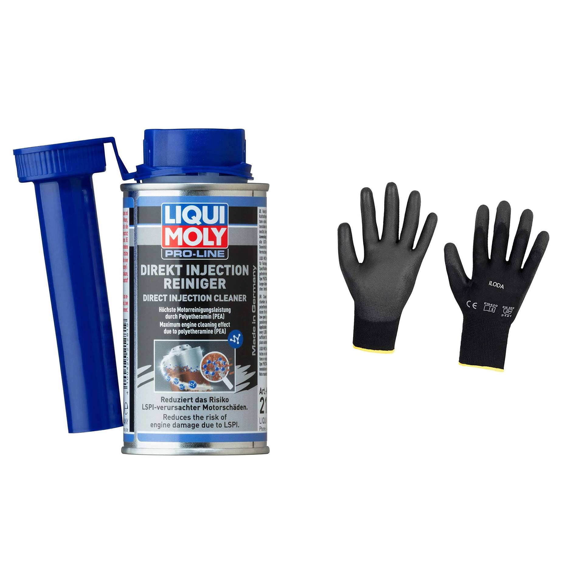 Iloda Original Liqui Moly 120ml Pro-Line Direkt Injection Reiniger Cleaner 21281 Schutzhandschuhe Iloda Original Liqui Moly 120ml Pro-Line Direkt Injection Reiniger Cleaner 21281 Schutzhandschuhe von Iloda