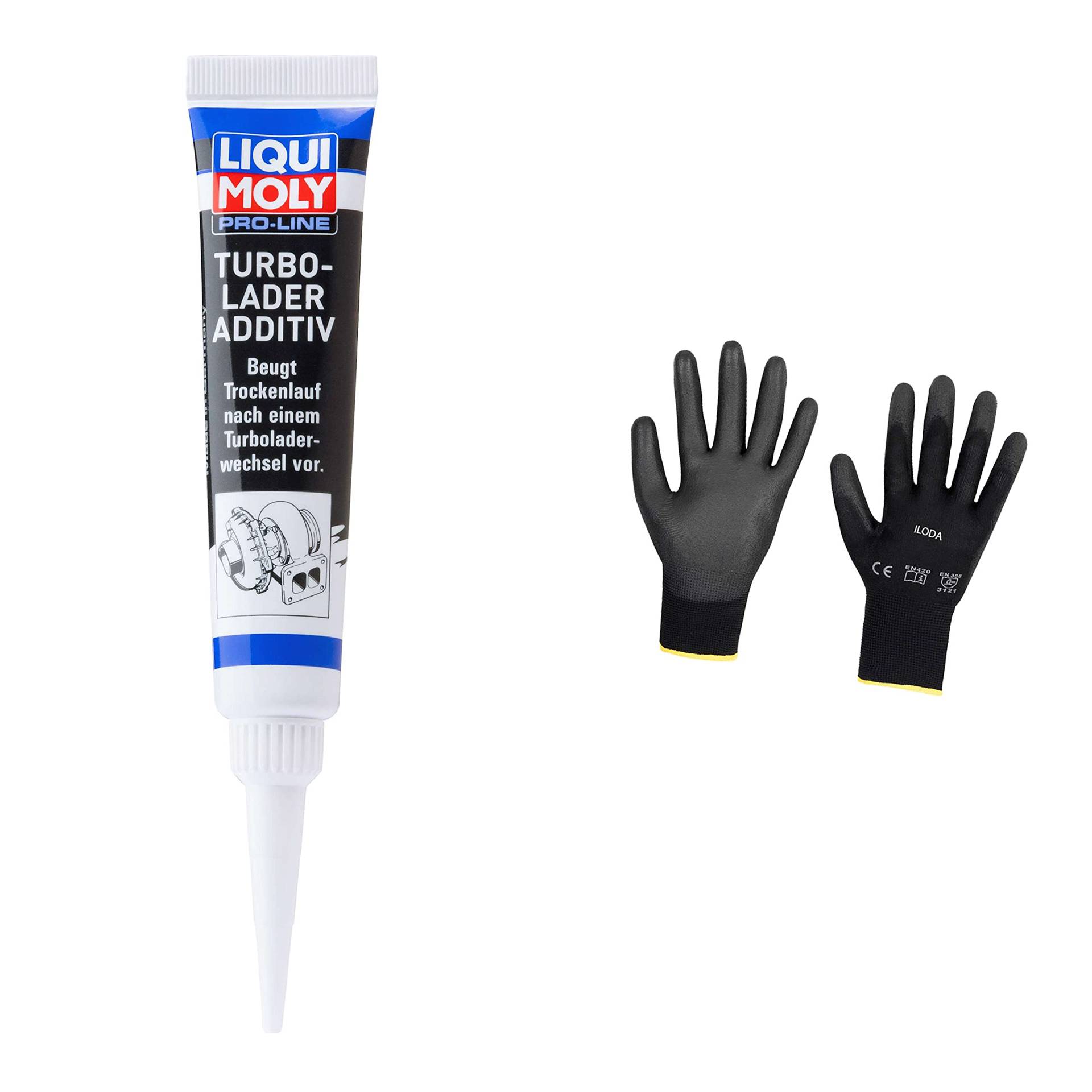 Iloda Original Liqui Moly 20g Pro-Line Turbolader Additiv 20766 Schutzhandschuhe Iloda Original Liqui Moly 20g Pro-Line Turbolader Additiv 20766 Schutzhandschuhe von Iloda