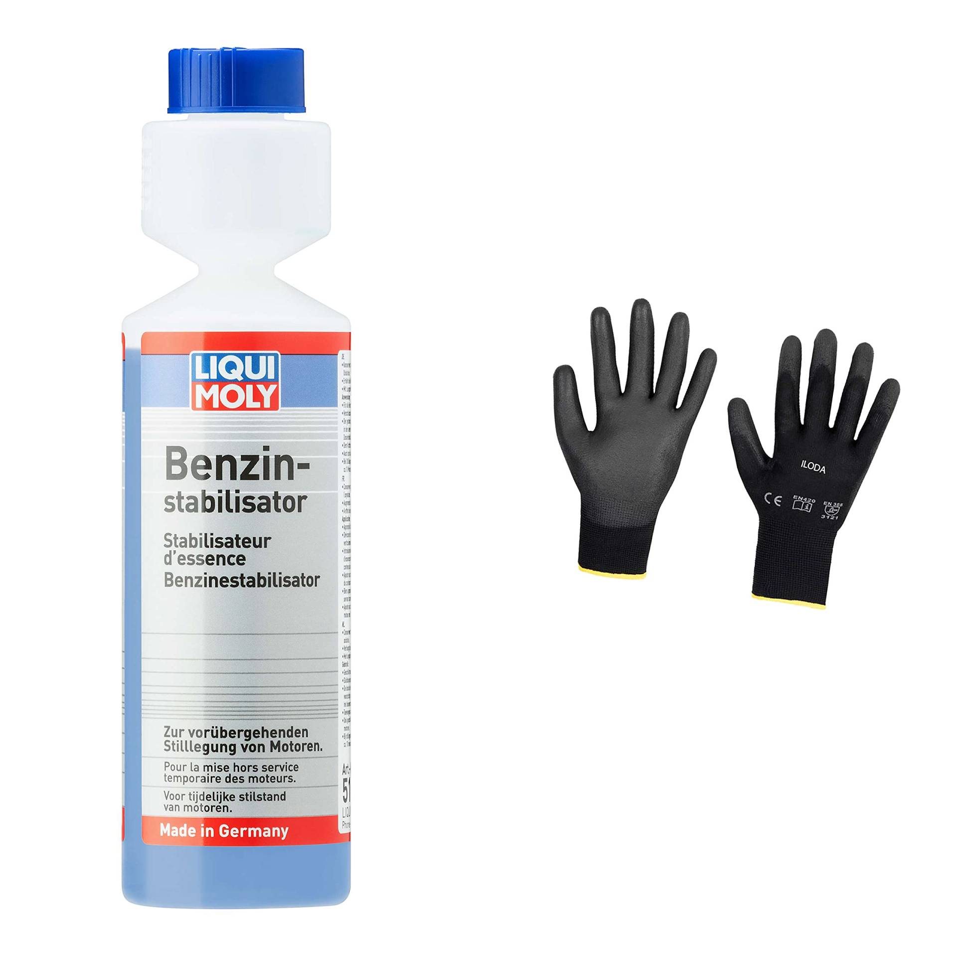 Iloda Original Liqui Moly 250ml Benzinstabilisator 5107 Schutzhandschuhe Iloda Original Liqui Moly 250ml Benzinstabilisator 5107 Schutzhandschuhe von Iloda