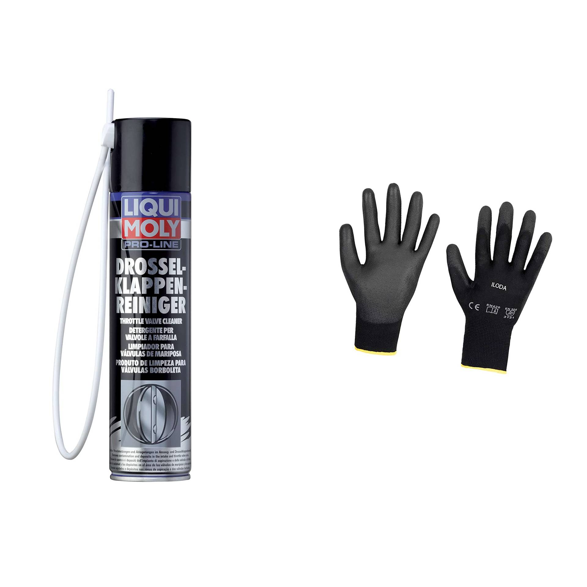 Iloda Original Liqui Moly 400ml Pro-Line Drosselklappenreiniger Cleaner 5111 Schutzhandschuhe Iloda Original Liqui Moly 400ml Pro-Line Drosselklappenreiniger Cleaner 5111 Schutzhandschuhe von Iloda