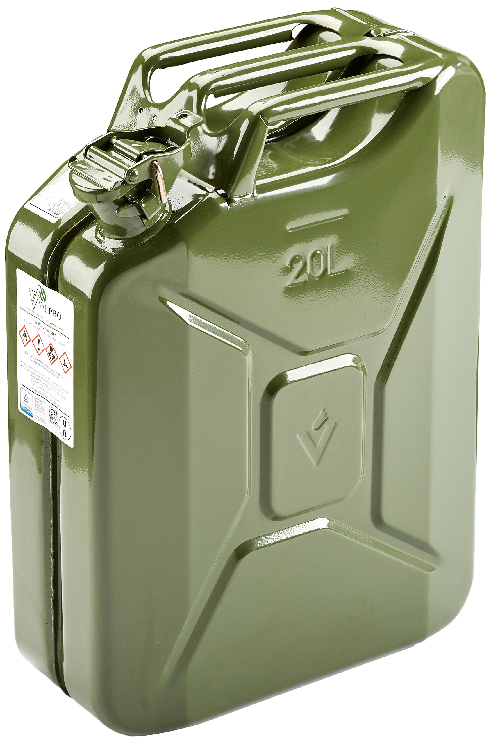 HP-Autozubehör 10120 20l Stahlblech Kraftstoff Kanister Grün HP-Autozubehör 10120 20l Stahlblech Kraftstoff Kanister Grün von HP Autozubehör