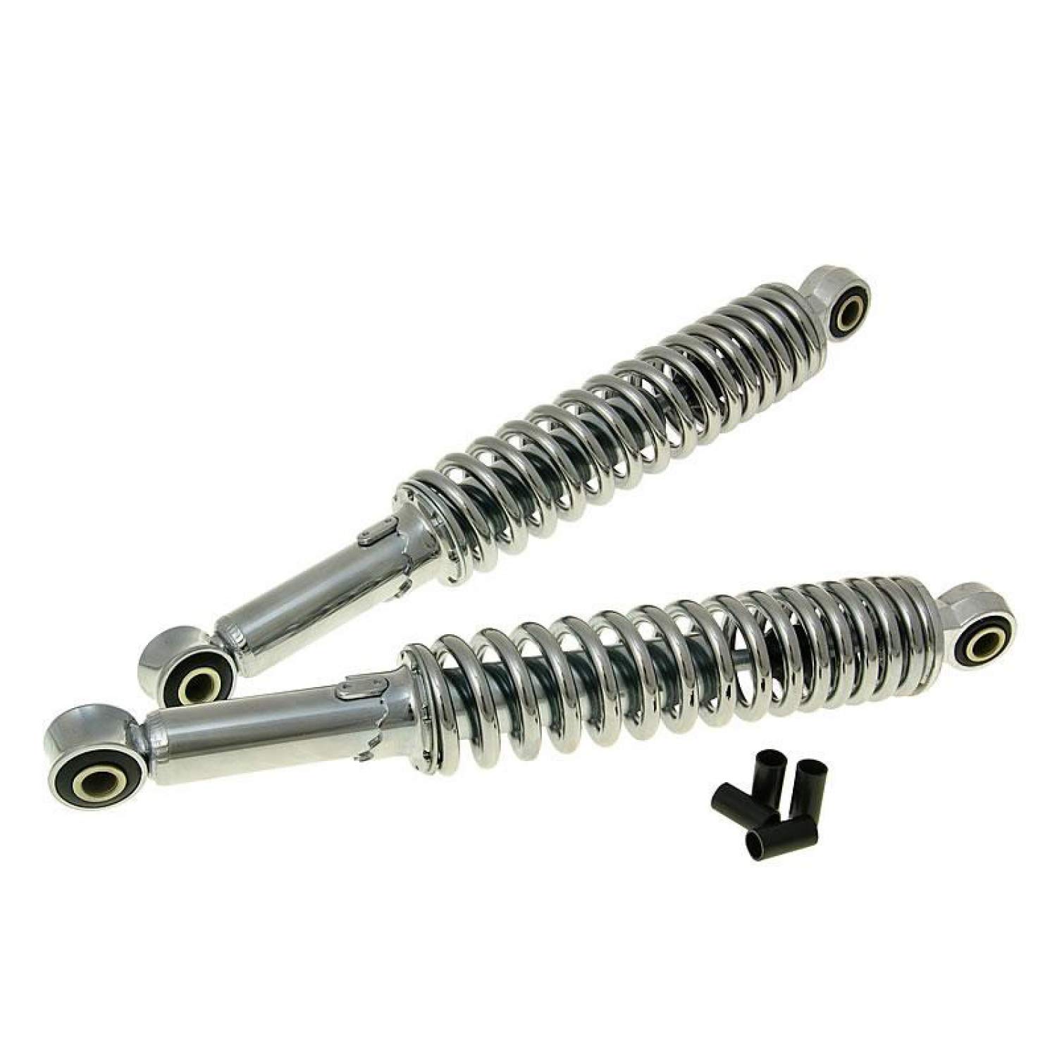 Suspension Strut Shock Absorber Set 2 Pieces Chrome 310 MM for Zündapp C GTS 50 & Moped Scooters Suspension Strut Shock Absorber Set 2 Pieces Chrome 310 MM for Zündapp C GTS 50 & Moped Scooters von Import