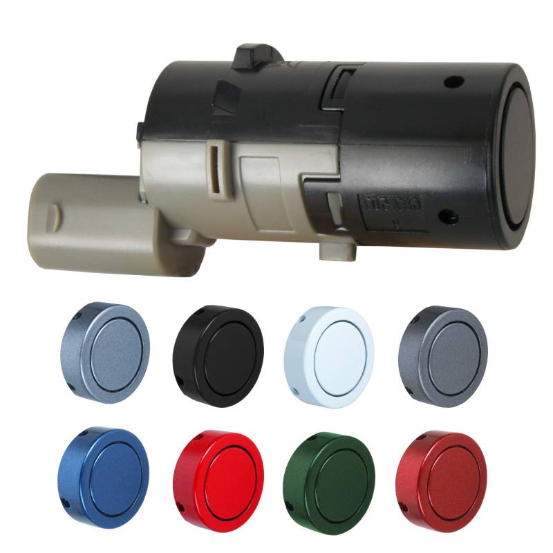 TeileFux24 Parksensor PDC Wagenfarbe für BMW 7er E65 E66 E67 Incl. LI LIS VORNE (M475 Saphir-Schwarz) von TeileFux24