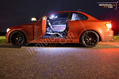 INDIVIDUALise your CAR Innenraumbeleuchtung SET für 1er E82 Coupé (Cool-White) Kaltweiß von INDIVIDUALise your CAR