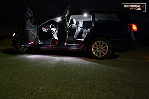 INDIVIDUALise your CAR Innenraumbeleuchtung SET für Passat B6 3C Variant - Pure-White Reinweiß von INDIVIDUALise your CAR