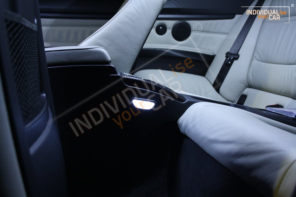 INDIVIDUALise your CAR Innenraumbeleuchtung SET für 3er E92 Coupé (Fußraumbeleuchtung hinten, Cool-White) Kaltweiß von INDIVIDUALise your CAR