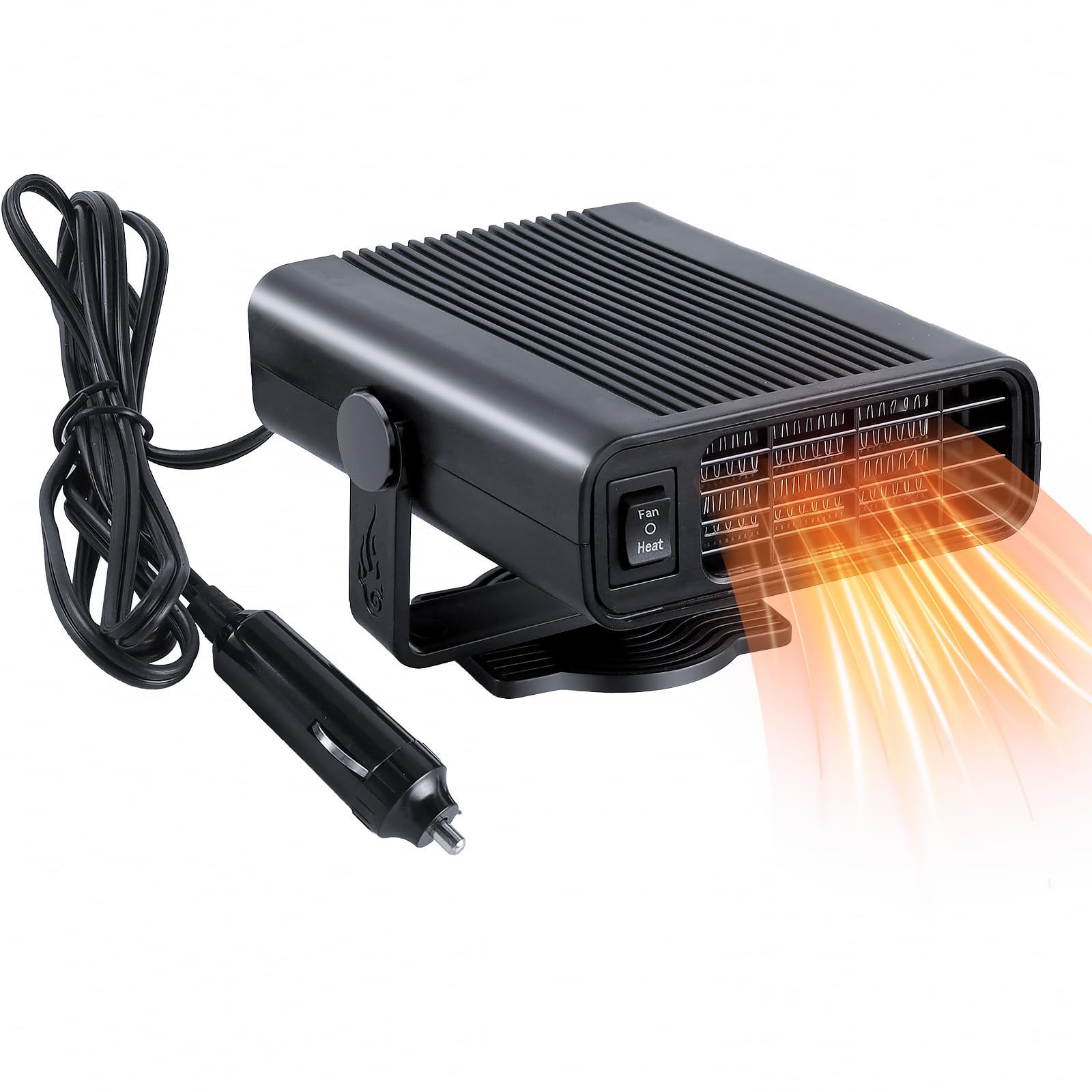 Indrnif Arbeitsscheinwerf Autoheizung 12V Tragbare Auto-Heizung Anti-Beschlag Auto Heizlüfter 120W Auto Heizung Defroster 2-in-1 Heizung/Kühlung Auto-Heizung Tragbar Auto Heizung von Indrnif