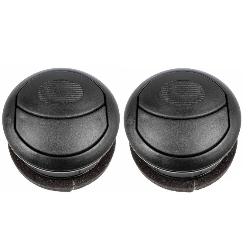 INLY 2 Tlg Lüftungsgitter Abdeckung Mund Lüftungsgitter Belüftung Diffusor Link oder Rechts kompatibel mit 735460869 8265.FA 8265.JJ Nemo Bipper Fiorino (2008-2018) von Inly Parts