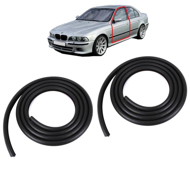 INLY 2 Tlg Türdichtung Dichtung Gummidichtung Rechts oder Links kompatibel mit E39 (1995-2005) E90 E91 (2005-2012) 51727116403 51 72 7 116 403 (1995-2005) von Inly Parts