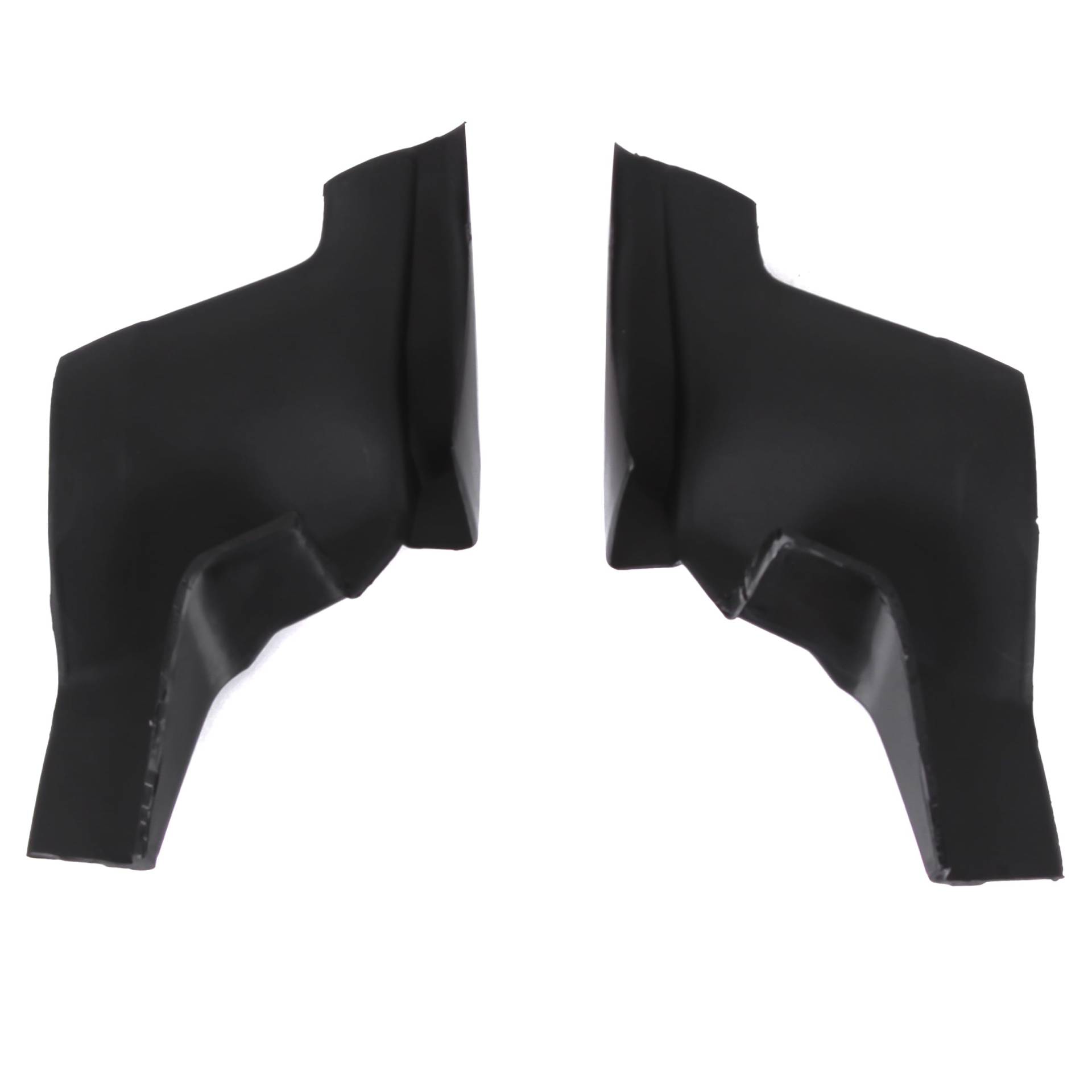 INLY 2 Tlg Windlauf Abdeckungen Halterungen Links + Rechts kompatibel mit Fiesta Fusion 2S61-218B30-AH 2S61-218B31-AH 1498116 1498117 (2002-2008) von Inly Parts