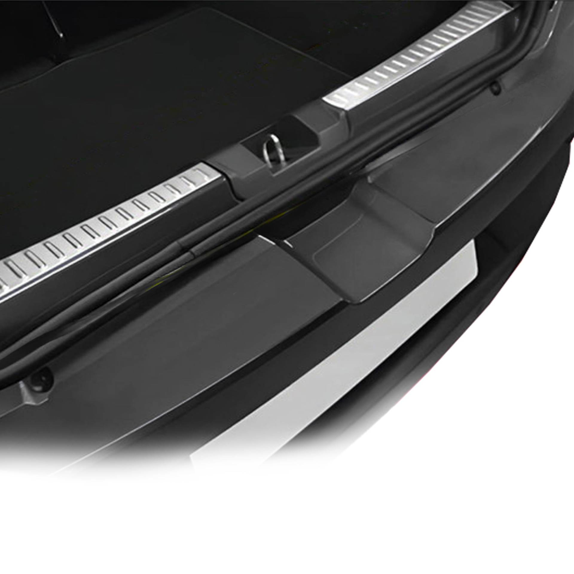 INLY 4 TLG Ladekantenschutz Innen + Außen Chrom Edelstahl kompatibel mit Sandero (ab 2021) von Inly Parts
