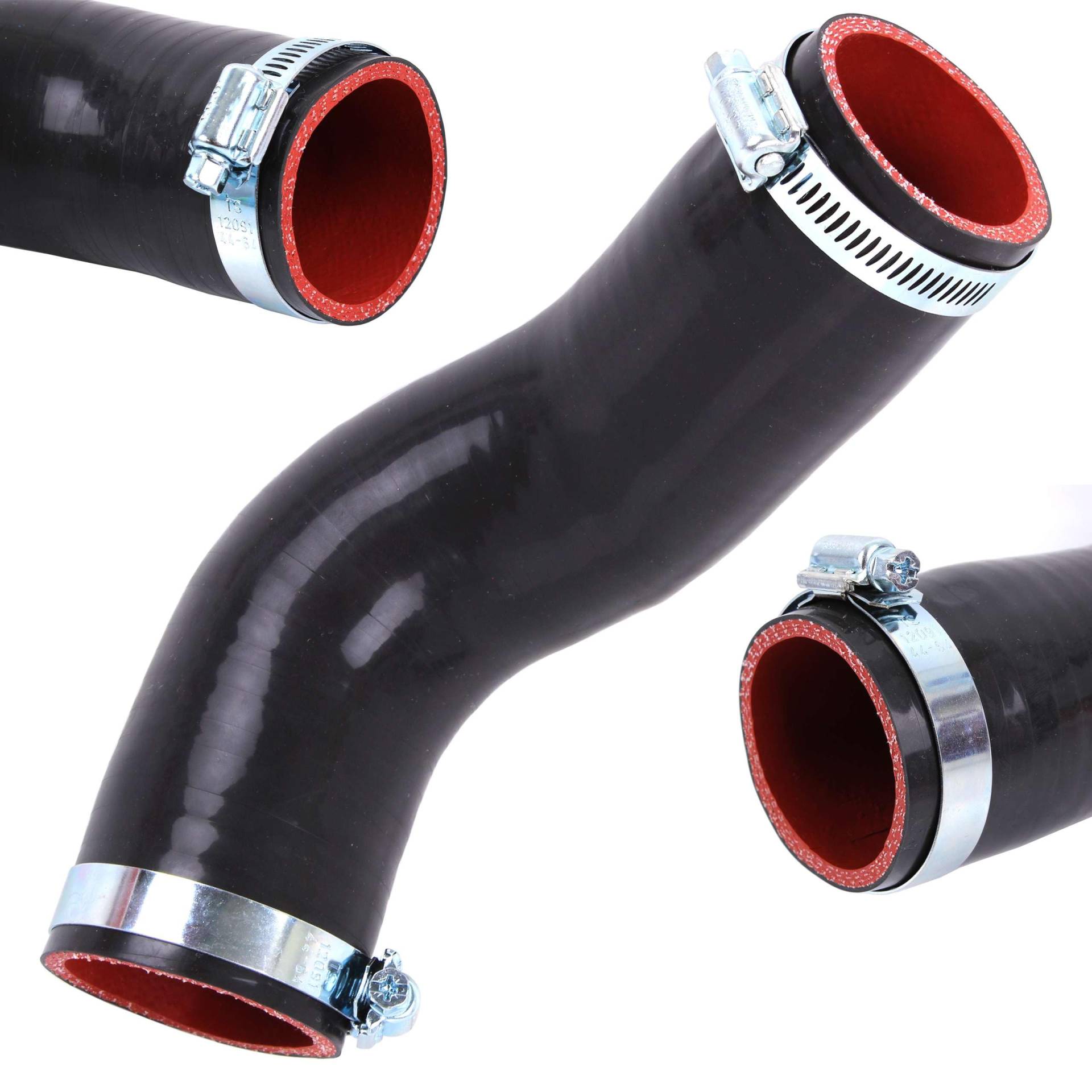 INLY Silikon Turboschlauch Ladeluftschlauch Turbolader kompatibel mit Ducato 2.3 Jtd 1394053080 (2015->) von Inly Parts