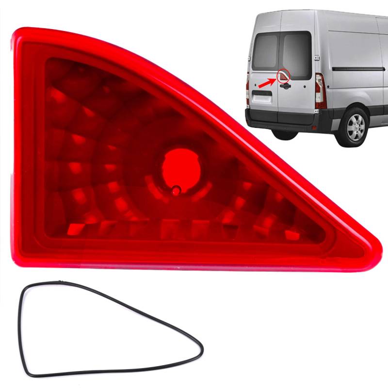 INLY Zusatzbremsleuchte Stoplicht Dritte Bremsleuchte 3. Bremslicht kompatibel mit Master Movano NV400 265900021R 4419392 93197475 2654000Q0C (2010->) von Inly Parts