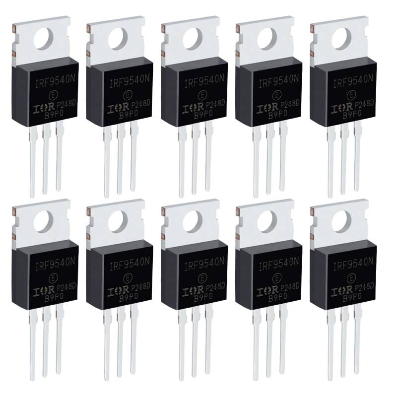 Innfeeltech 10 Stück MOSFET-Transistoren IRF9540N 23A 100V Feldeffektröhren P-Kanal To-220 Leistungs-MOSFET Feldeffekttransistor Gleichrichter von Innfeeltech