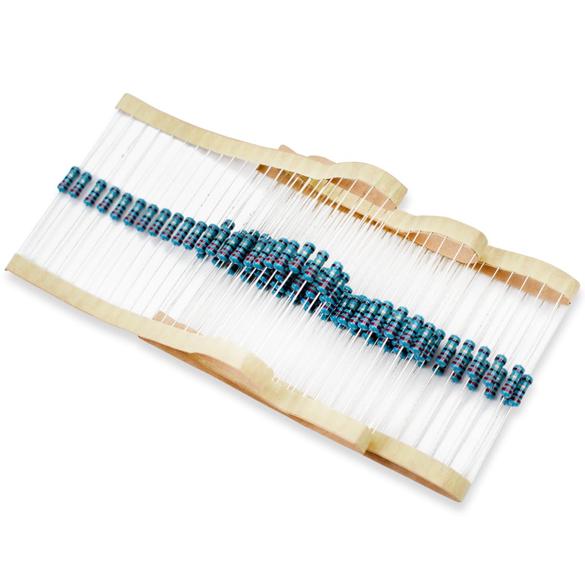 Innfeeltech 100 Pcs 1/2W 1% Toleranz 510 Ohm Metall Film Widerstand Widerstand für DIY Projekt und Experimente Innfeeltech 100 Pcs 1/2W 1% Toleranz 510 Ohm Metall Film Widerstand Widerstand für DIY Projekt und Experimente von Innfeeltech