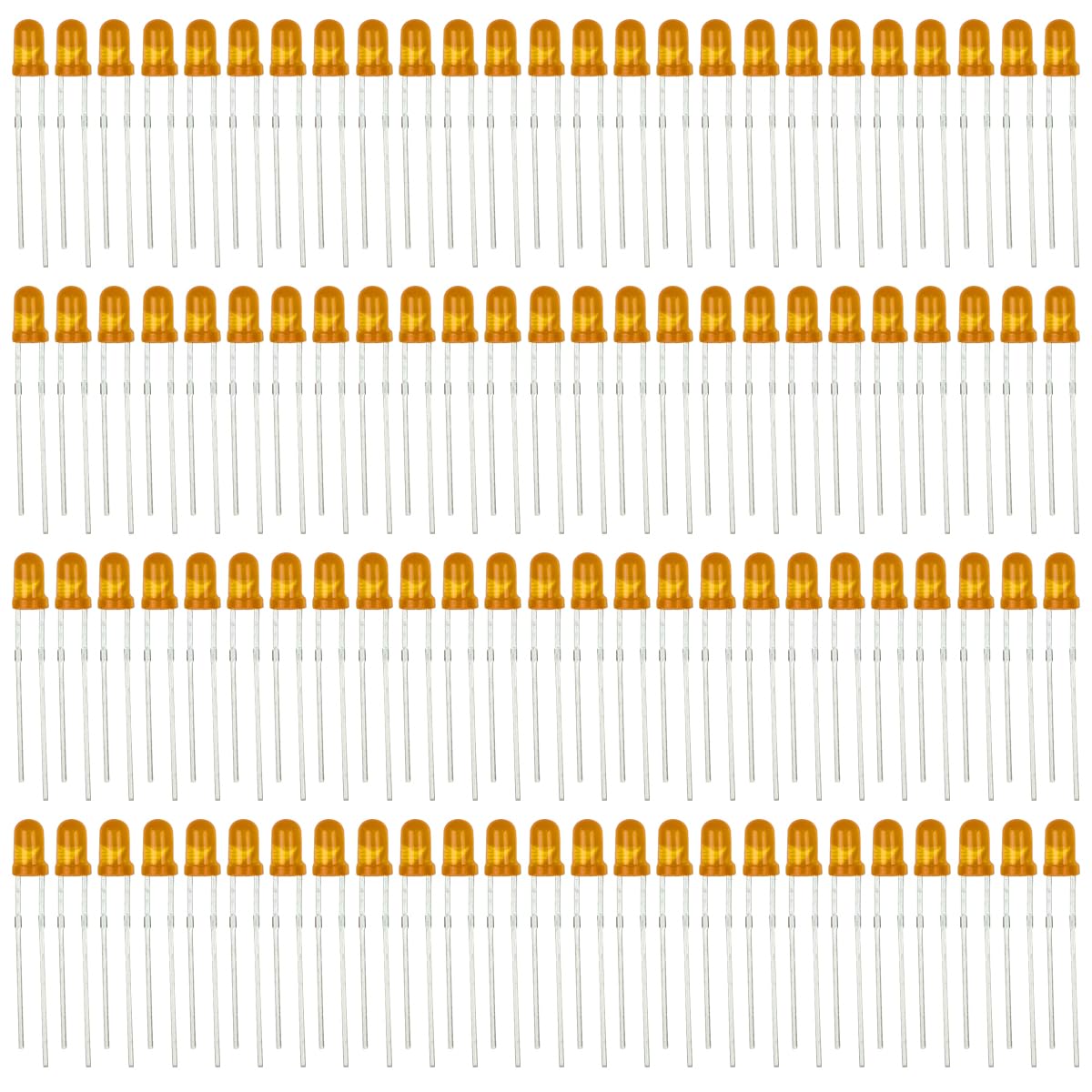Innfeeltech 100pcs 3mm orange LED Dioden Lichter DC 1.9V~2.1V 20mA 3mm Elektronik Emittierende Komponenten Leuchtdioden LEDs Birne Innfeeltech 100pcs 3mm orange LED Dioden Lichter DC 1.9V~2.1V 20mA 3mm Elektronik Emittierende Komponenten Leuchtdioden LEDs Birne von Innfeeltech