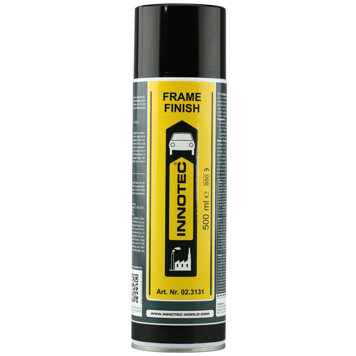 Innotec Frame Finish werksoriginaler Oberflächenschutz, schwarz, 500 ml Spraydose Innotec Frame Finish werksoriginaler Oberflächenschutz, schwarz, 500 ml Spraydose von Unbekannt