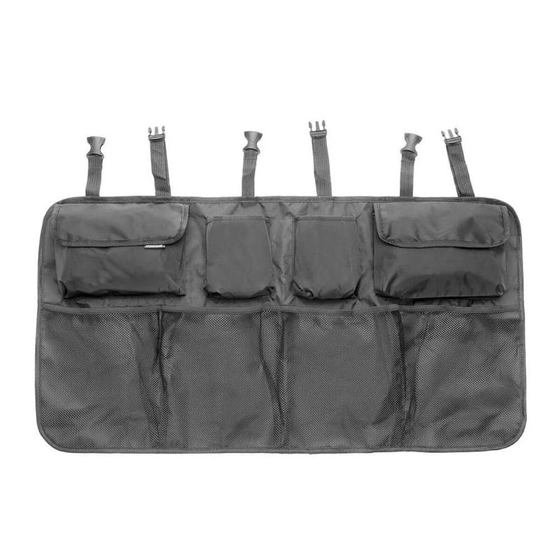 InnovaGoods - Kofferraumorganizer Trydink, 8 Fächer für Ordnung und Platzersparnis, Wasserfest, Flexibel und Anpassbar, Schwarz, Polyester von InnovaGoods