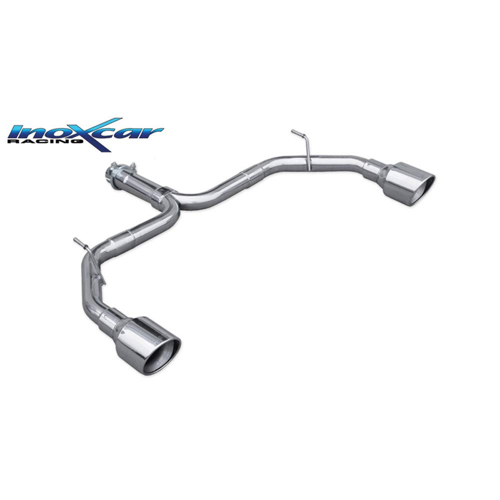 100% Edelstahl Doppelsportauspuff kompatibel mit Alfa Romeo Giulietta 1750 Tbi 241PS QV 2014-1x110mm X-Race 100% Edelstahl Doppelsportauspuff kompatibel mit Alfa Romeo Giulietta 1750 Tbi 241PS QV 2014-1x110mm X-Race von InoXcar