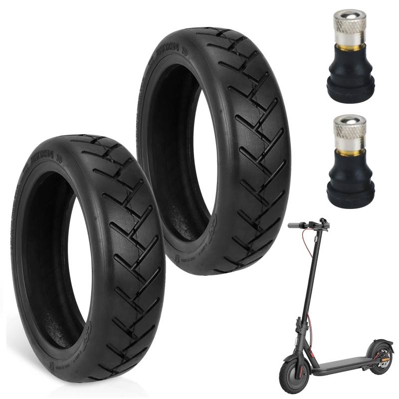 Inscrip Ersatzrad für Elektroroller, 250 x 54 Roller Schlauchlose Reifen für Xiaomi Mi 4 Pro/Lite Elektroroller, Kompatibel mit MI 4 Roller, 10 Zoll Ersatzreifen (2 Stück) von Inscrip