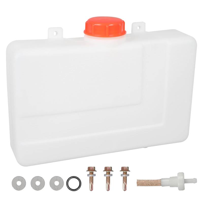 Inscrip Kraftstofftank, 7L Kraftstofftank, Kunststoff Öltank Benzintank, Wassertank Dieseltank Wassertank, Universal Ölbox Tragbare Organizer Tank für Boot, LKW, Heizung Zubehör von Inscrip