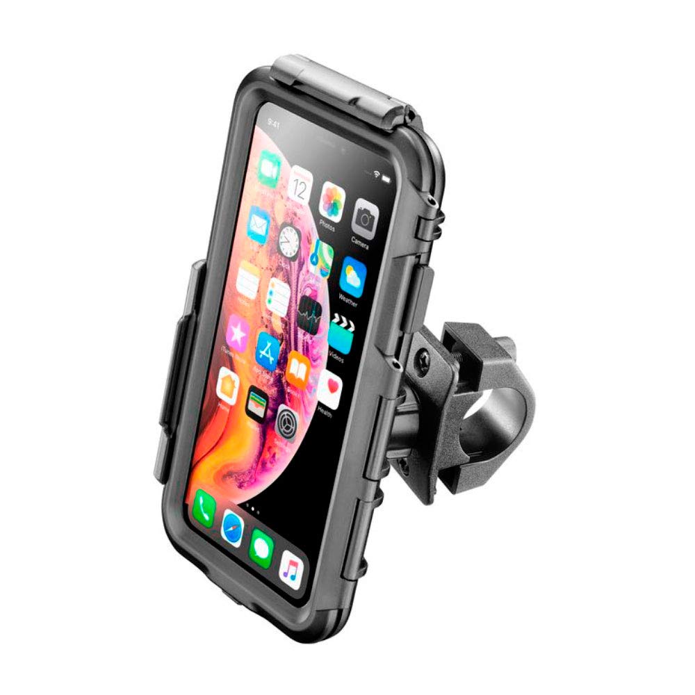 Interphone Smartphone Freisprecheinrichtung SMIPHONEXSMAX, Motorrad Halterung für iPhone XS Max wasserdicht IPX5, Anti-Vibrationen, volle Funktionalität des Telefons auch mit Handschuhen Interphone Smartphone Freisprecheinrichtung SMIPHONEXSMAX, Motorrad Halterung für iPhone XS Max wasserdicht IPX5, Anti-Vibrationen, volle Funktionalität des Telefons auch mit Handschuhen von Interphone