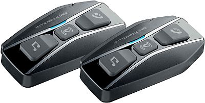 Interphone U-Com 16, Kommunikationssystem Doppelset - Schwarz von Interphone