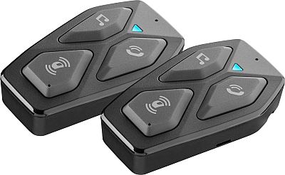 Interphone U-Com 3, Kommunikationssystem Doppelset - Schwarz von Interphone