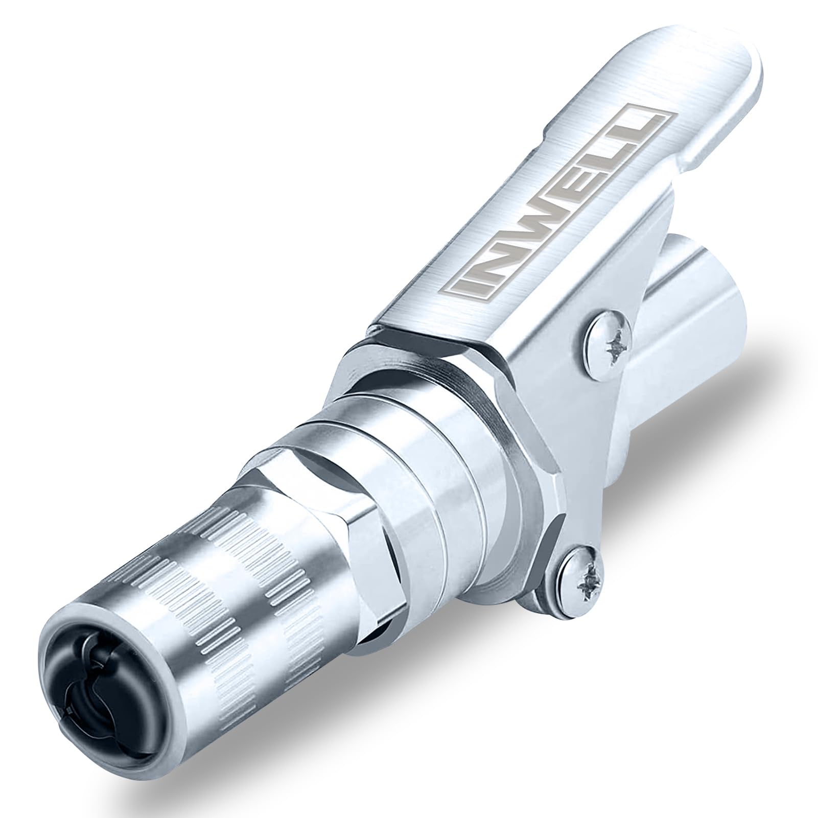 Inwell Fettpressenkupplung, Upgrade auf 14000 PSI, Schnellverschluss-Fettkupplungen, kompatibel mit Allen Fettpistolen, 0,3 cm NPT-Armaturen (1 Stück) von Inwell