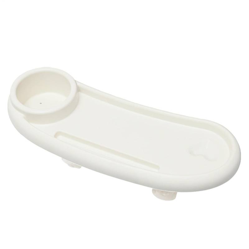 Iouyjiu Stroller Tray, Cup Holder Attachment, Adjustable Snack and Phone Holder, Upgraded Stability Design, Convenient Accessory for Jogging Strollers, ABS Material von Iouyjiu