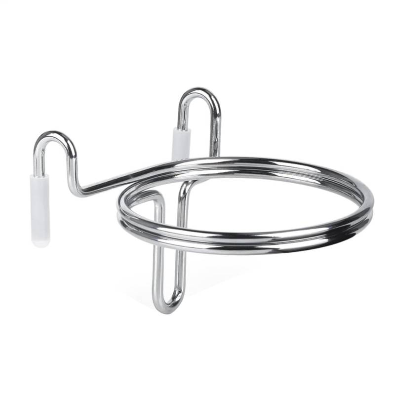 Shopping Cart Cupholder, Portable Bottle Holder, Multifunctional Drink Stand with Easy Installation and Double Ring Stability for Coffee Mugs and Baby Bottles von Iouyjiu