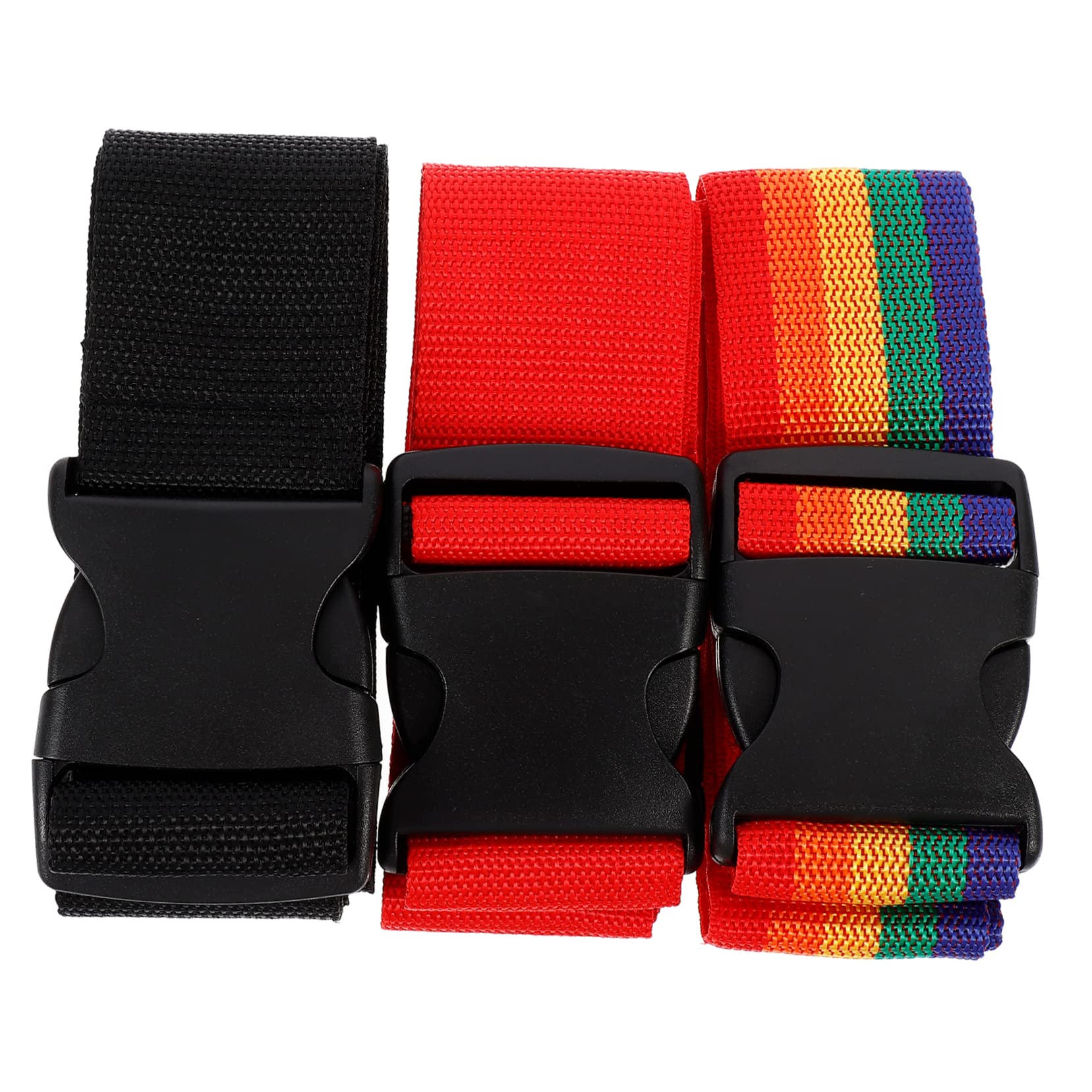 Ipetboom 3 Stück Gurt Gepäckgürtel Bands Reisezubehör Koffer Feste Riemen strapazierfähige Feste Riemen Gürtel für Gepäck Reisegepäck Gürtel Polypropylen Colorful Ipetboom 3 Stück Gurt Gepäckgürtel Bands Reisezubehör Koffer Feste Riemen strapazierfähige Feste Riemen Gürtel für Gepäck Reisegepäck Gürtel Polypropylen Colorful von Ipetboom