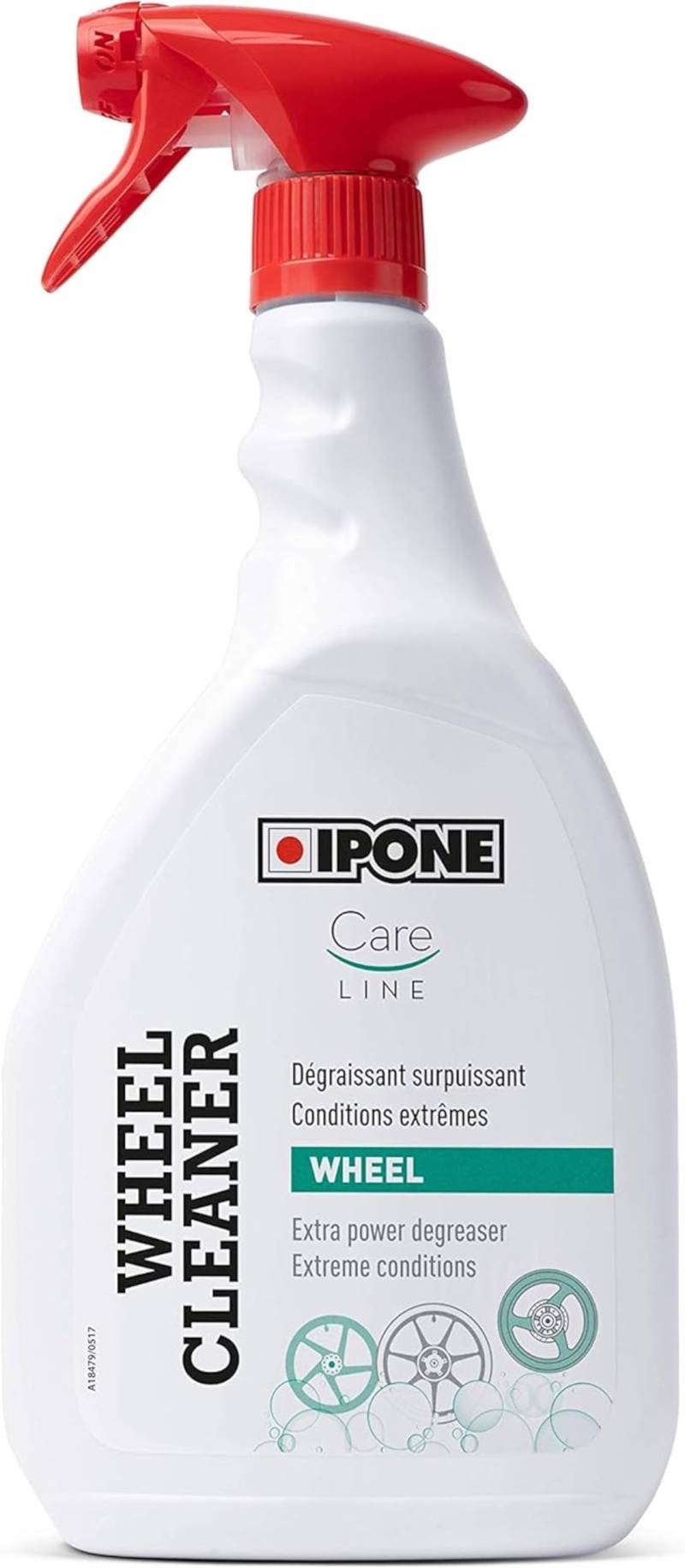 IPONE - Hochwirksamer Felgenreiniger Wheel Cleaner - Entfettet und reinigt mühelos - Breitstrahl - 1L von IPONE