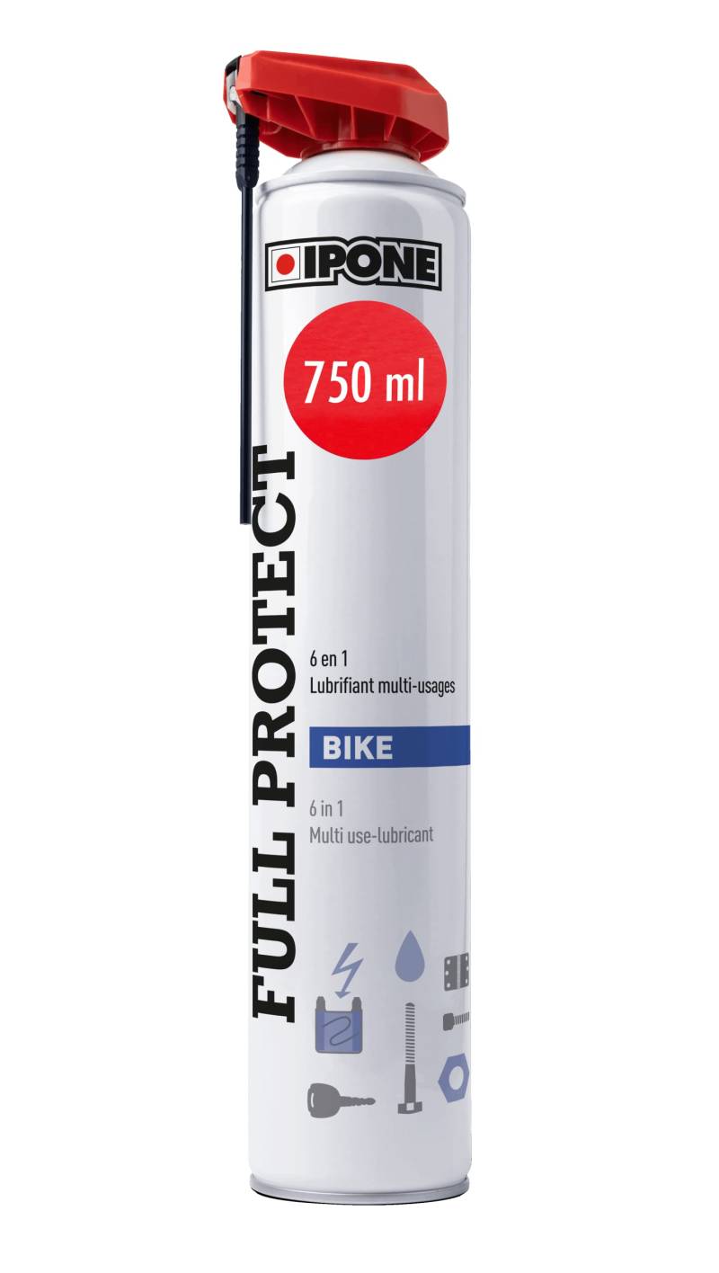 IPONE - Multifunktionaler Schmierstofflöser Full Protect - Löst verrostete Teile - Schmiert mechanische Teile - 750 ml von IPONE