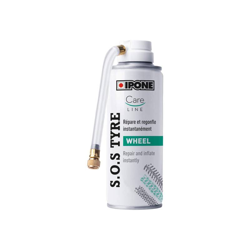 IPONE - Pannenschutzspray SOS TYRE - Repariert und Füllt Ihren Reifen - Transportables Format von Ipone