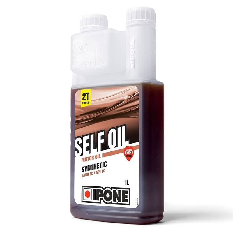 Motoröl iPone Self Oil 2T – Duft Erdbeere – 1 Liter von IPONE