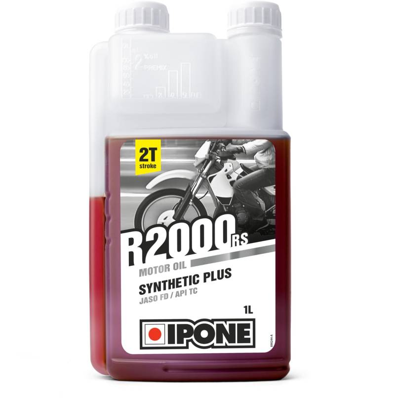 iPone 800104 Motoröl R2000 RS 2 Zeit PU mehr, Erdbeere, 1L von Ipone