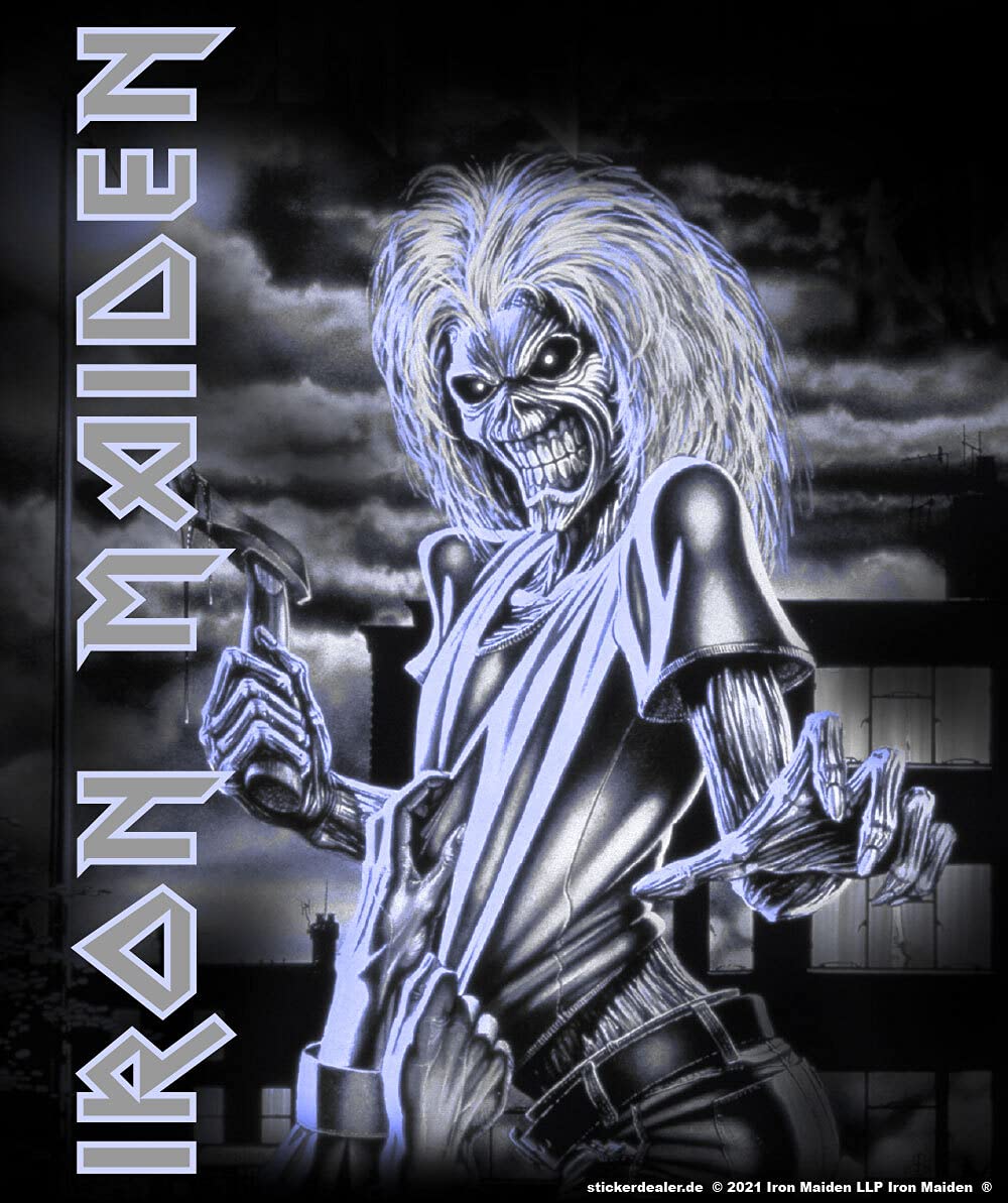 Iron Maiden Aufkleber Killer Band Musik Heavy Metal Sticker England ca. 10x12 cm Iron Maiden Aufkleber Killer Band Musik Heavy Metal Sticker England ca. 10x12 cm von Iron Maiden