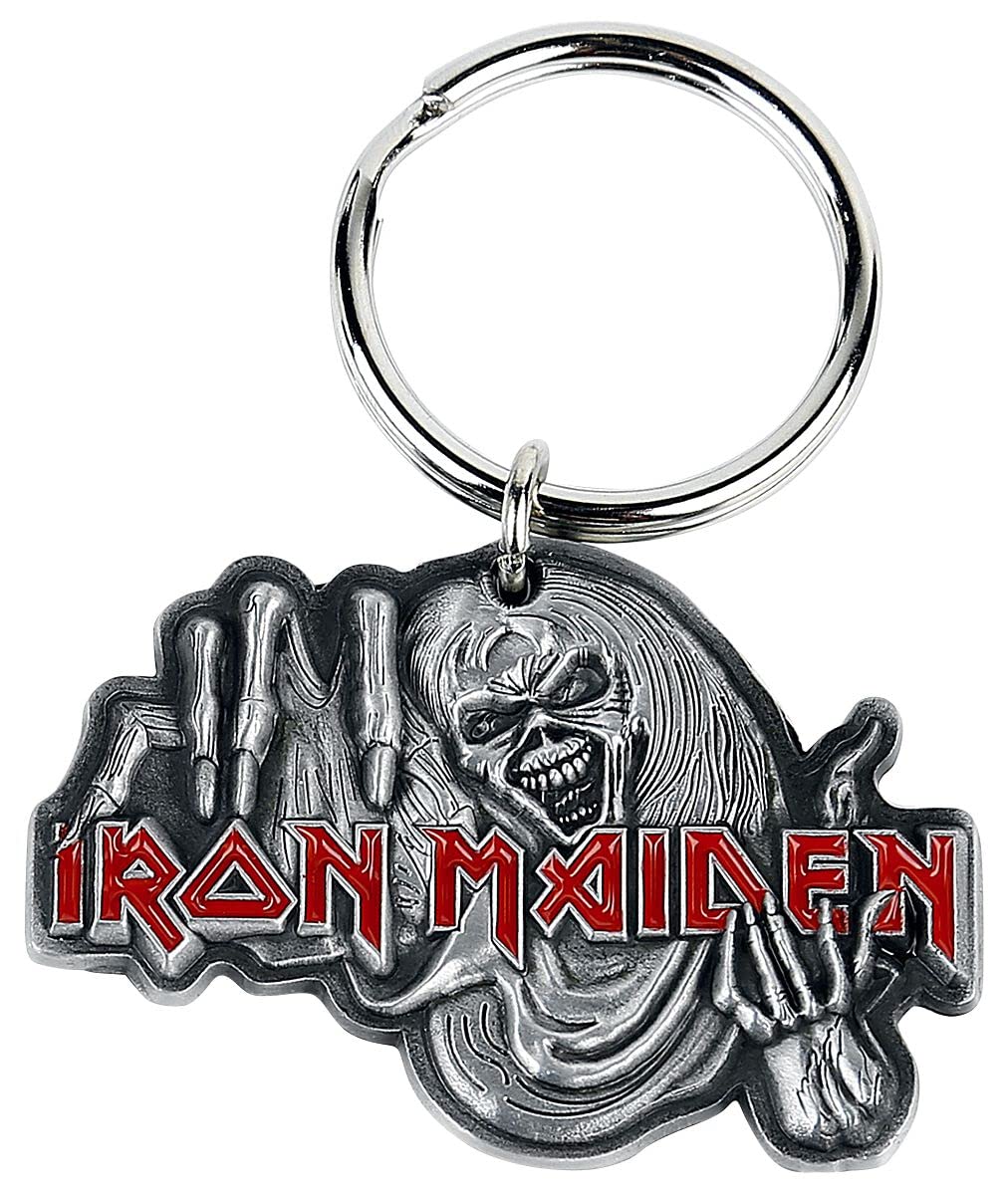Iron Maiden Offiziell Liscenced Product The Number of the Beast Eddie Metall-Schlüsselanhänger, One Size Iron Maiden Offiziell Liscenced Product The Number of the Beast Eddie Metall-Schlüsselanhänger, One Size von Iron Maiden