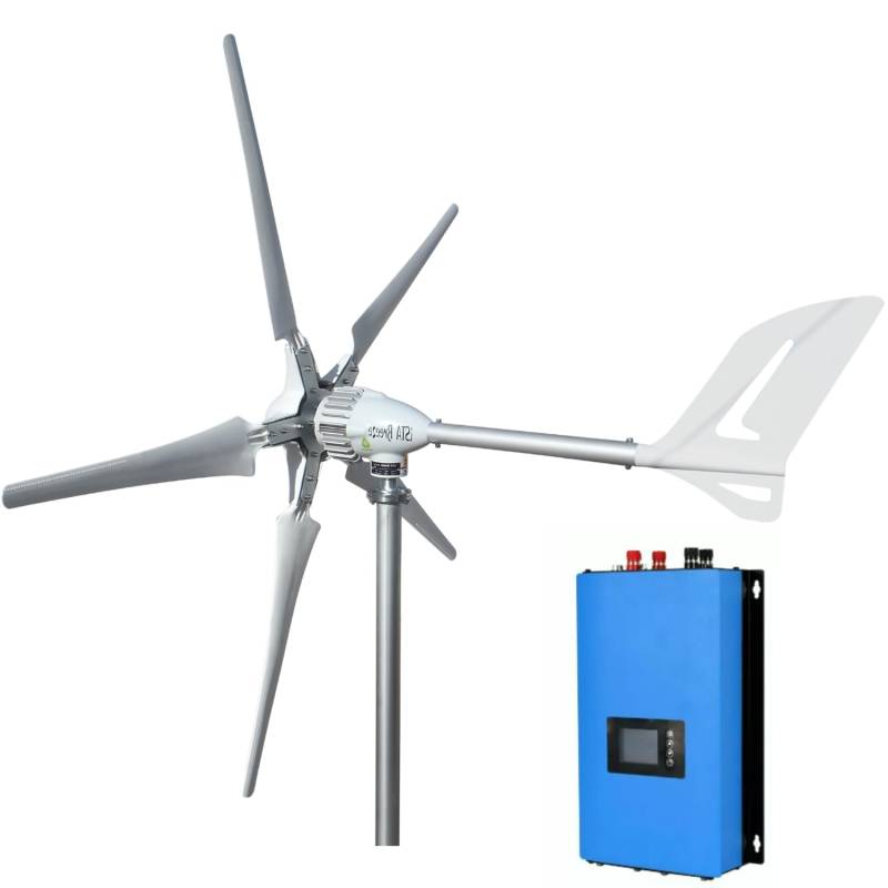 220 Volt Istabreeze 2000 Watt Windturbine - Netzeinspeisung Windgenerator für erneuerbare Energie, ideal für Zuhause von Istabreeze