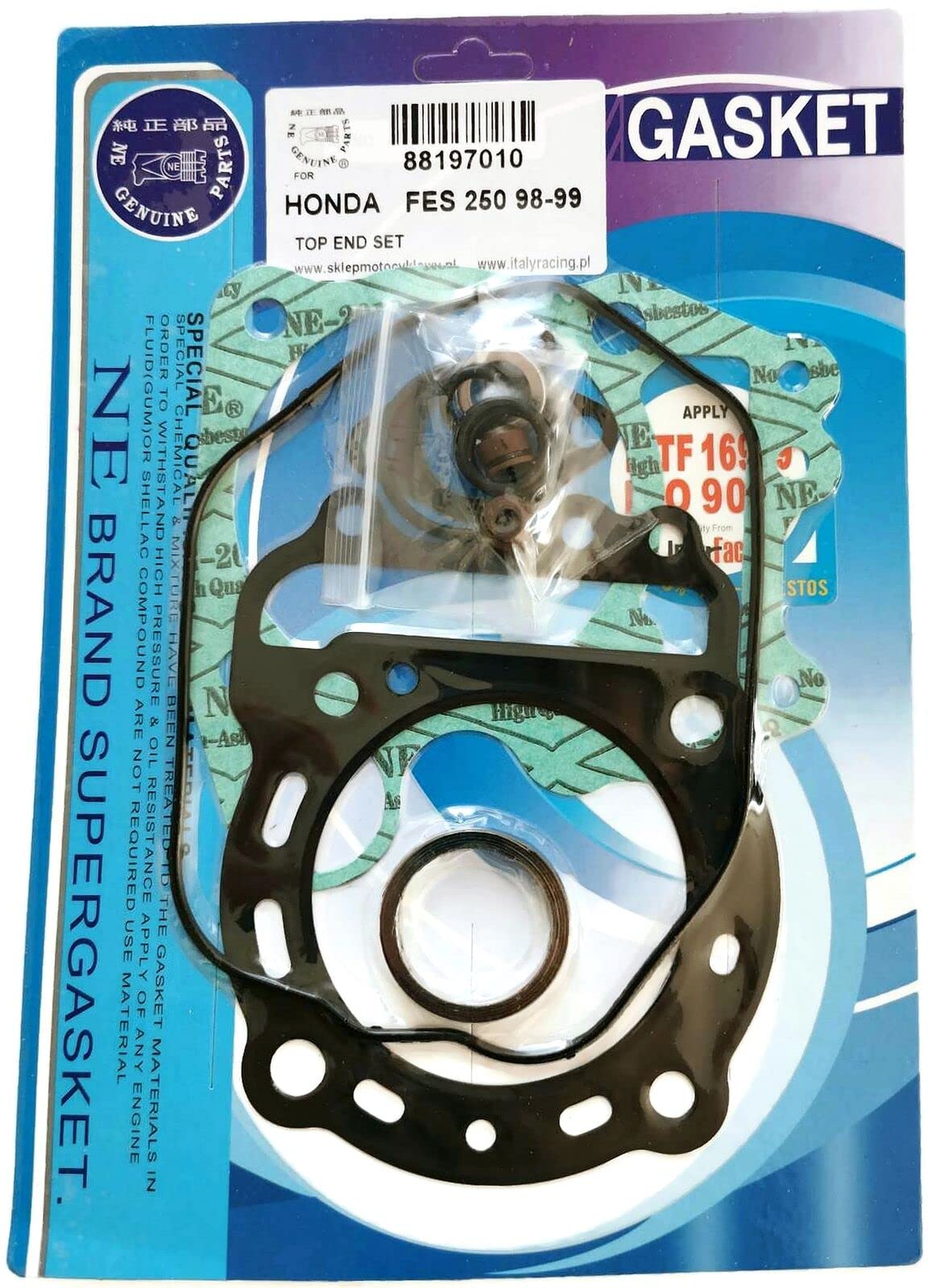 Motordichtsatz Dichtsatz Gasket Set TOP END für HONDA FES 250 Foresight 1998-99 Motordichtsatz Dichtsatz Gasket Set TOP END für HONDA FES 250 Foresight 1998-99 von ItalyRacing