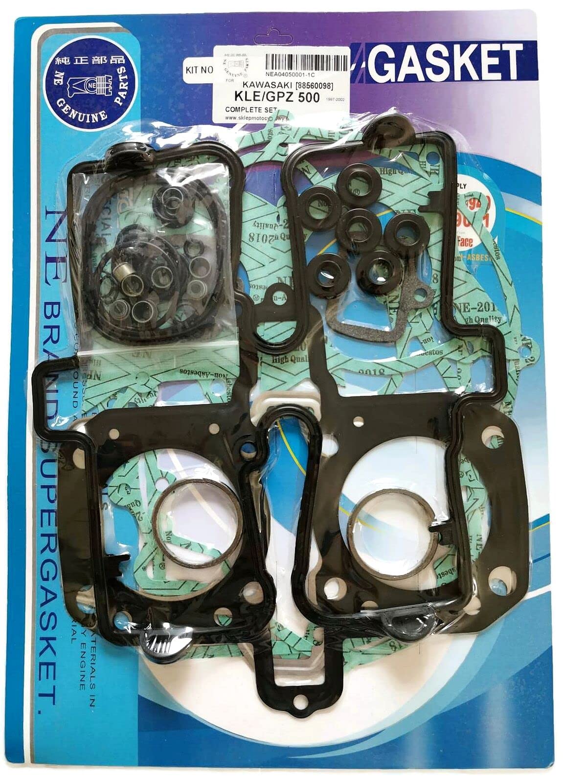 Motordichtsatz Dichtsatz komplett Gasket set für KAWASAKI EN ER GPZ KLE 450 500 Motordichtsatz Dichtsatz komplett Gasket set für KAWASAKI EN ER GPZ KLE 450 500 von ItalyRacing
